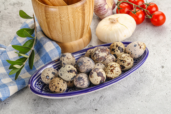Protein Rich Quail Eggs